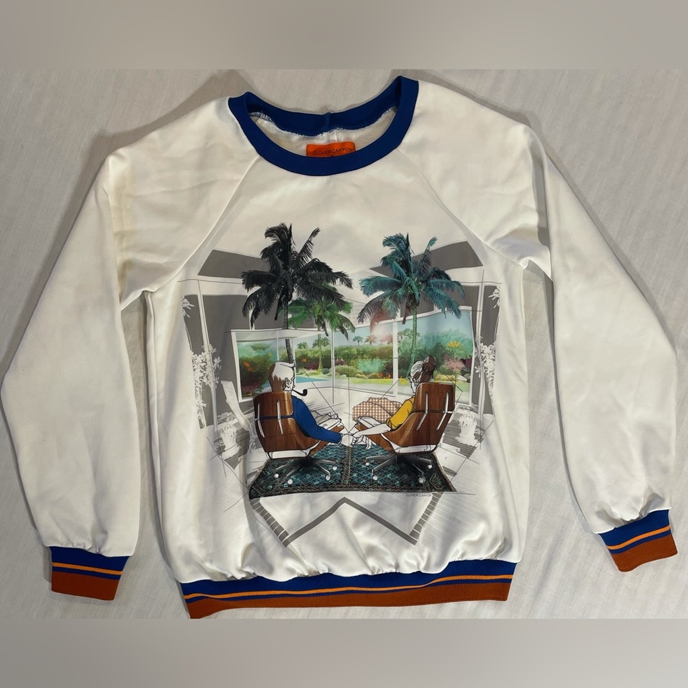 Clover Canyon Crew neck Sweater Size M